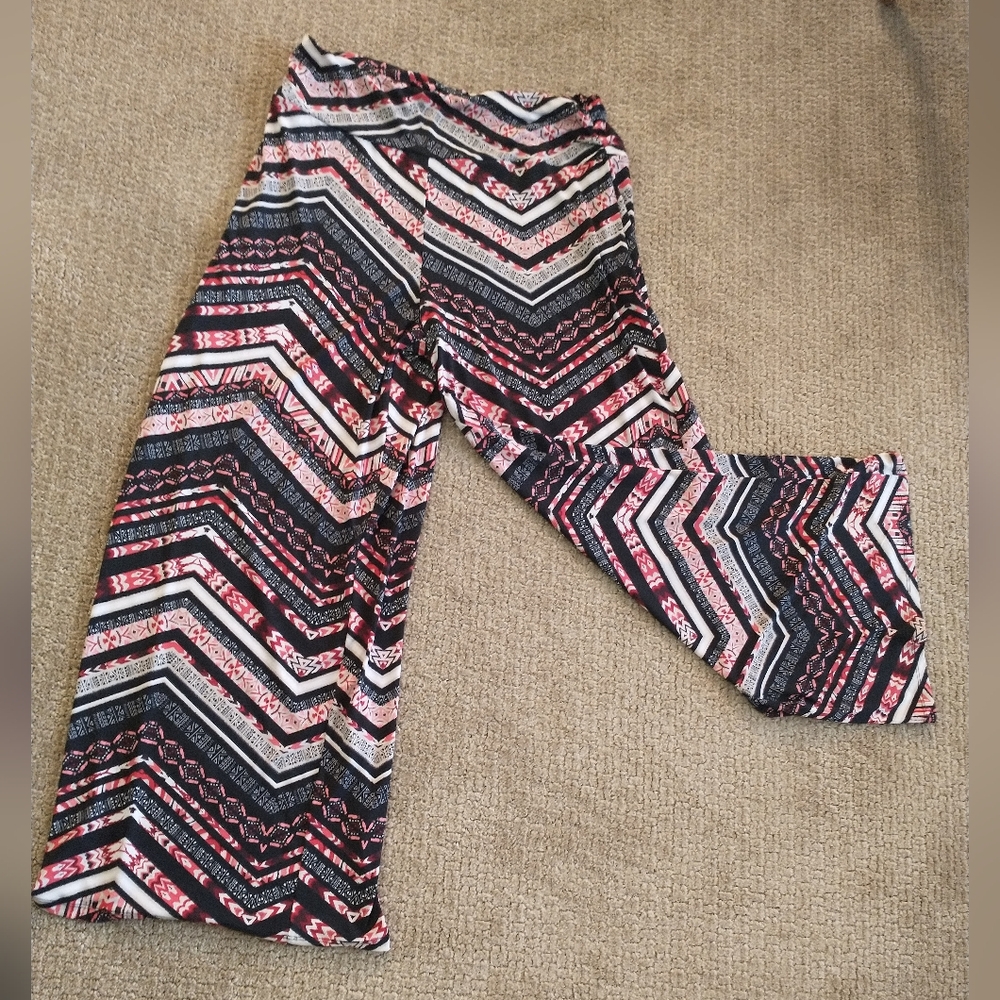 Cato Zigzag Patterned Palazzo Pants - image 3